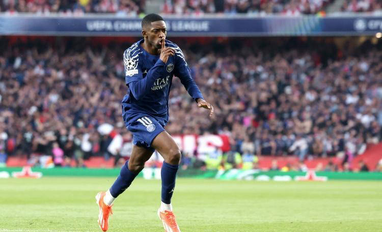 登贝莱：从“废材”到巨星，欧冠5比0惨胜，独造13球，金球奖在望